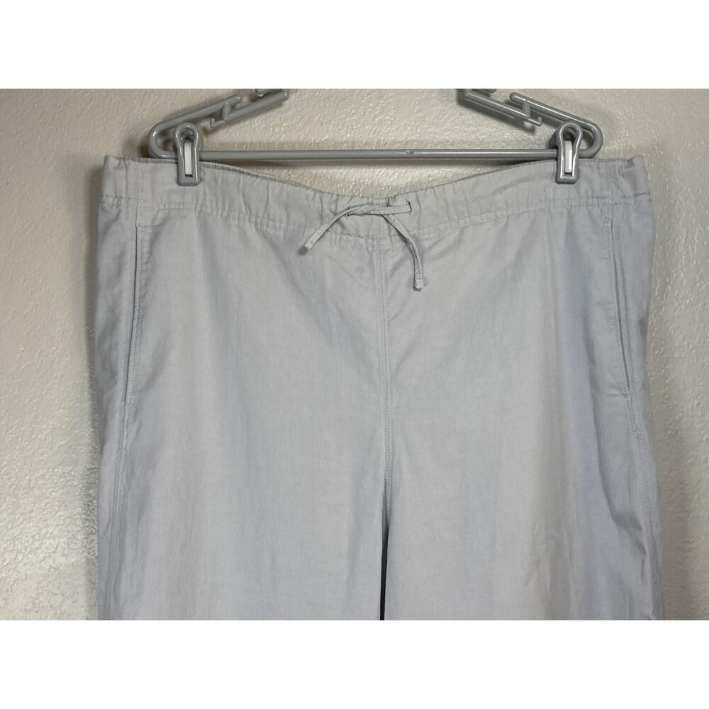 Cos Wide Leg Linen Drawstring Pants Womens Large Pull On Casual Lightweight - Picture 3 of 6